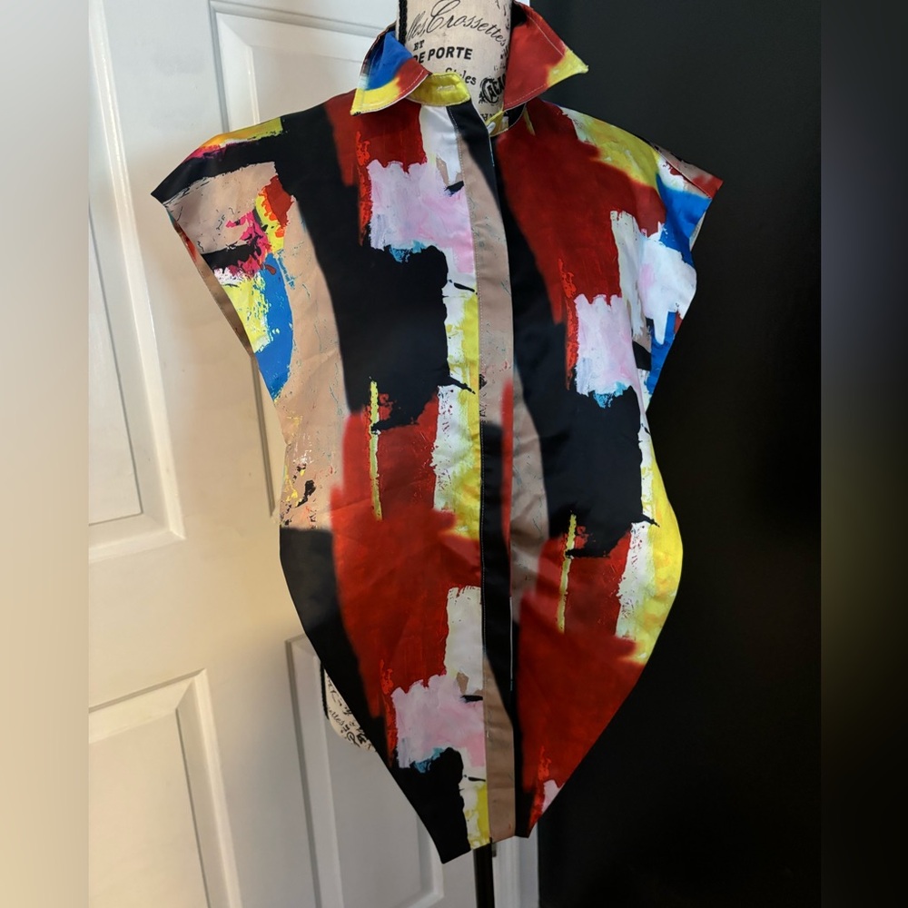 Multi color top